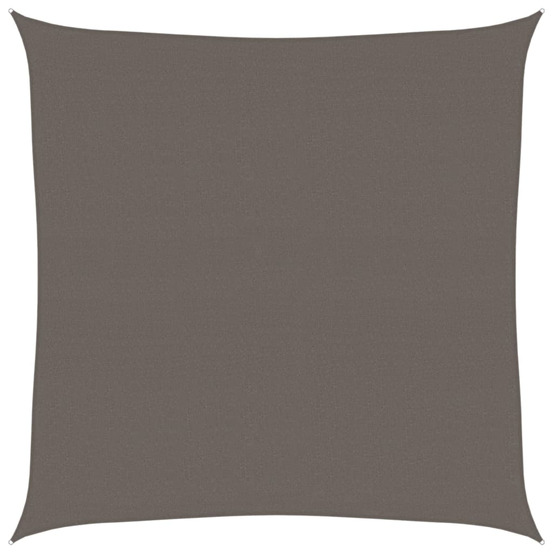 Voile d'ombrage 160 g/m² anthracite 4x4 m pehd