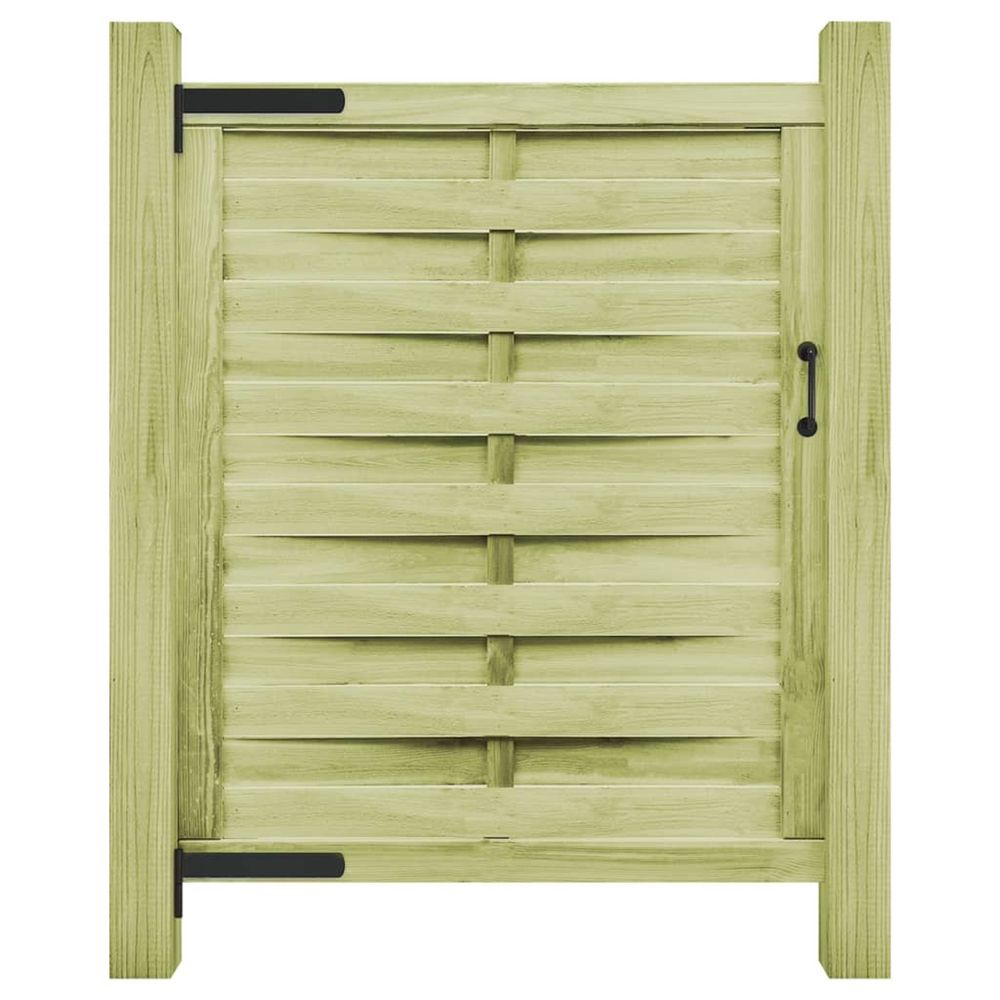 Portillon bois de pin imprégné 100x125 cm vert
