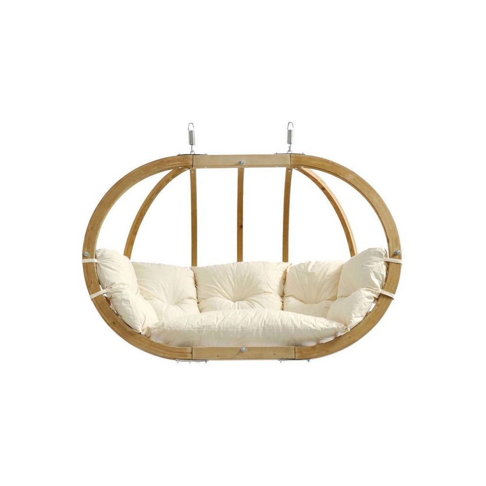 Canapé suspendu globo royal ecru