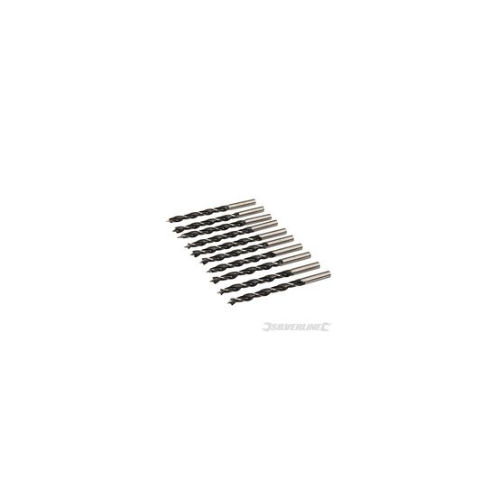 Silverline - forets à bois, 10 pcs - 6 mm