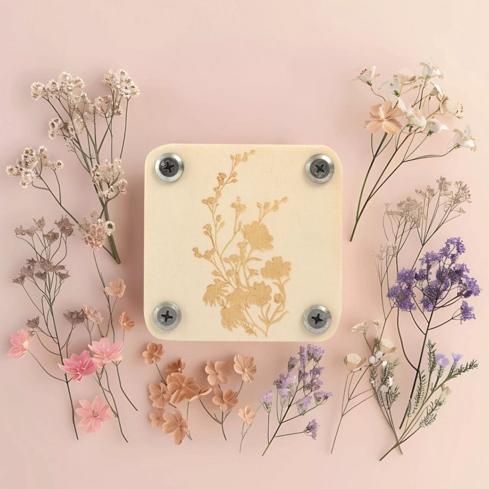 Mon presse fleurs de poche
