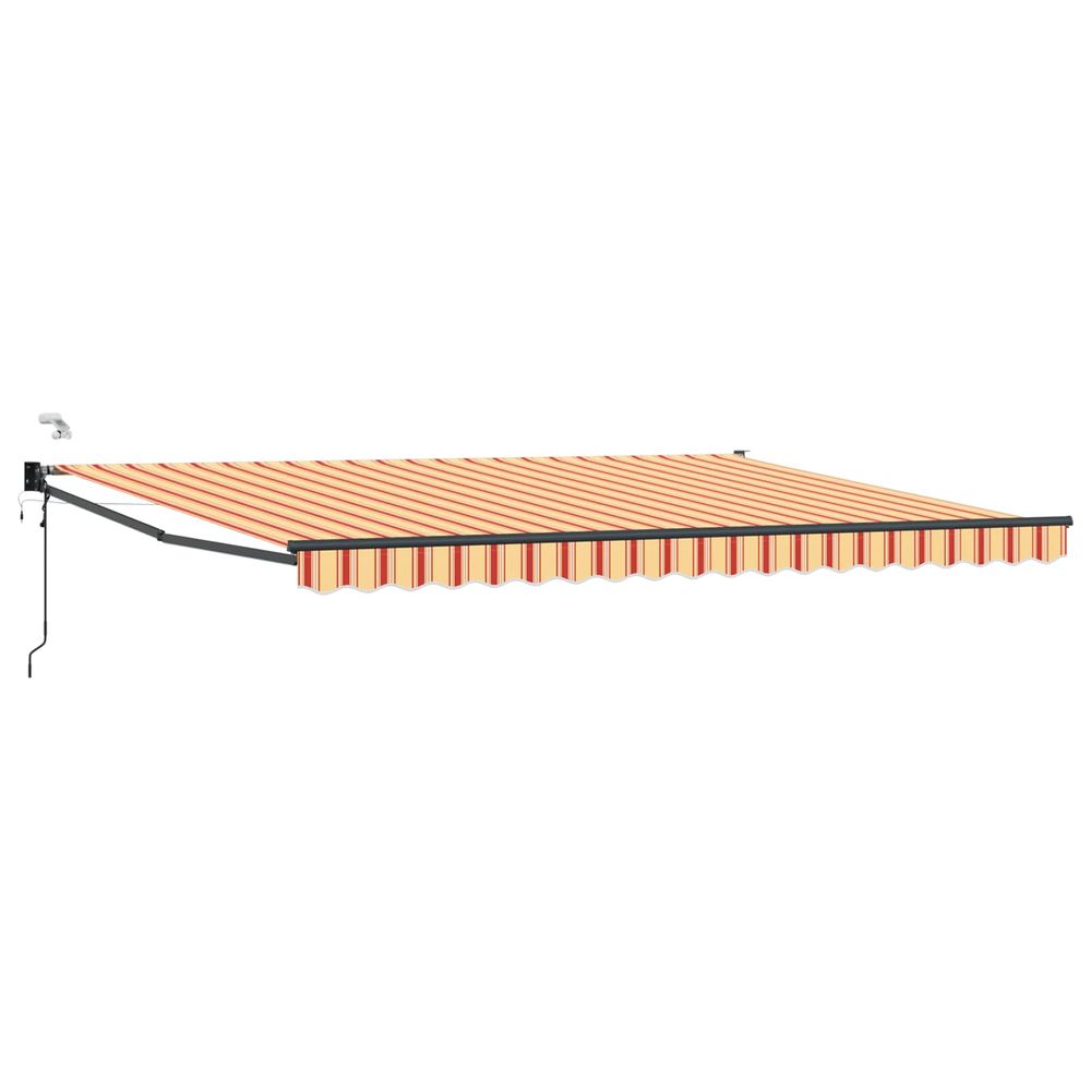 Auvent rétractable électrique multicolore 4 × 3 m
