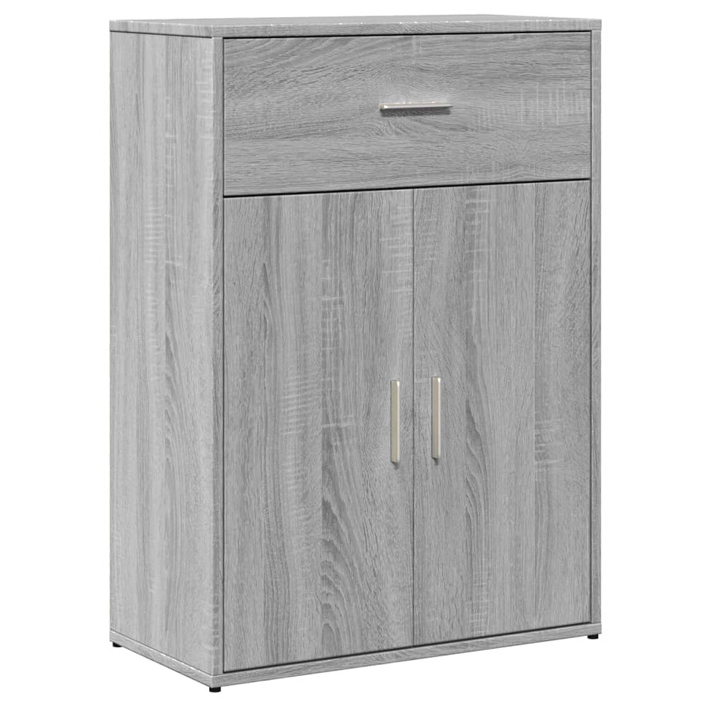 Buffet bahut commode armoire meuble de rangement organisateur cuisine salle de séjour salon sonoma 60 x 30 x 84 cm bois d'ing