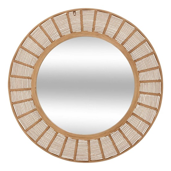 Miroir zelie d91cm marron