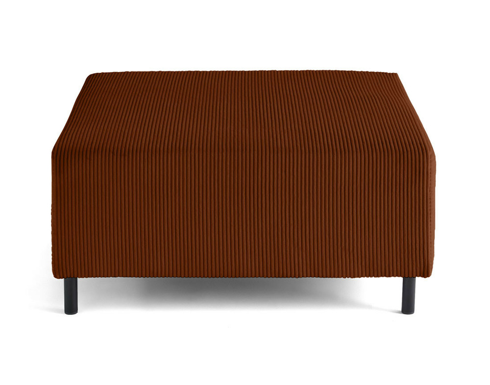 Edinburg - pouf modulable - en velours côtelé