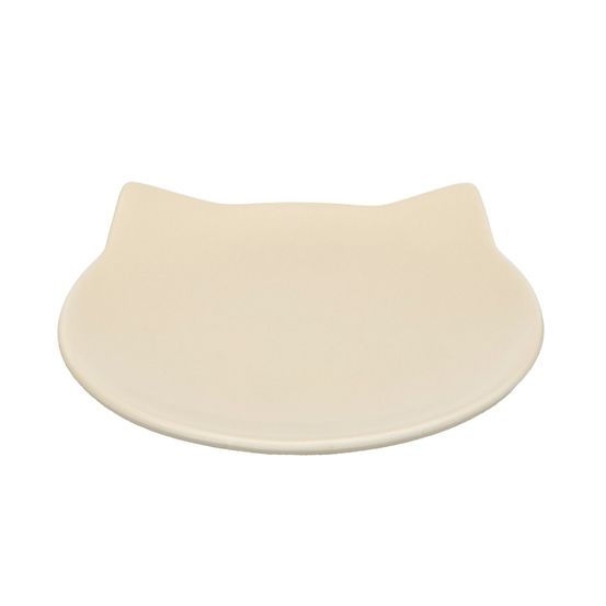 Gamelle plat en céramique pour chat anti-stress filou