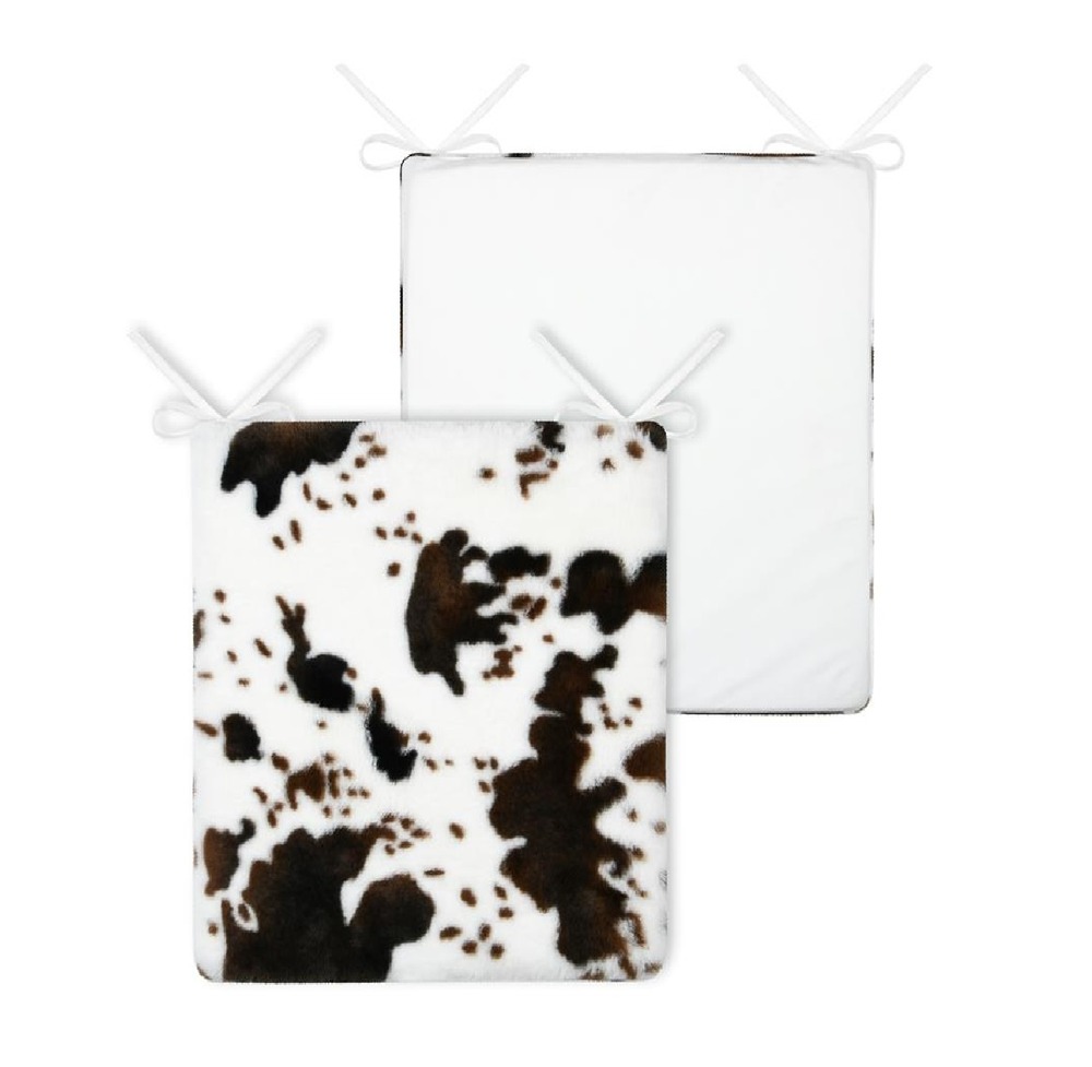 Assise de chaise imprimé vache