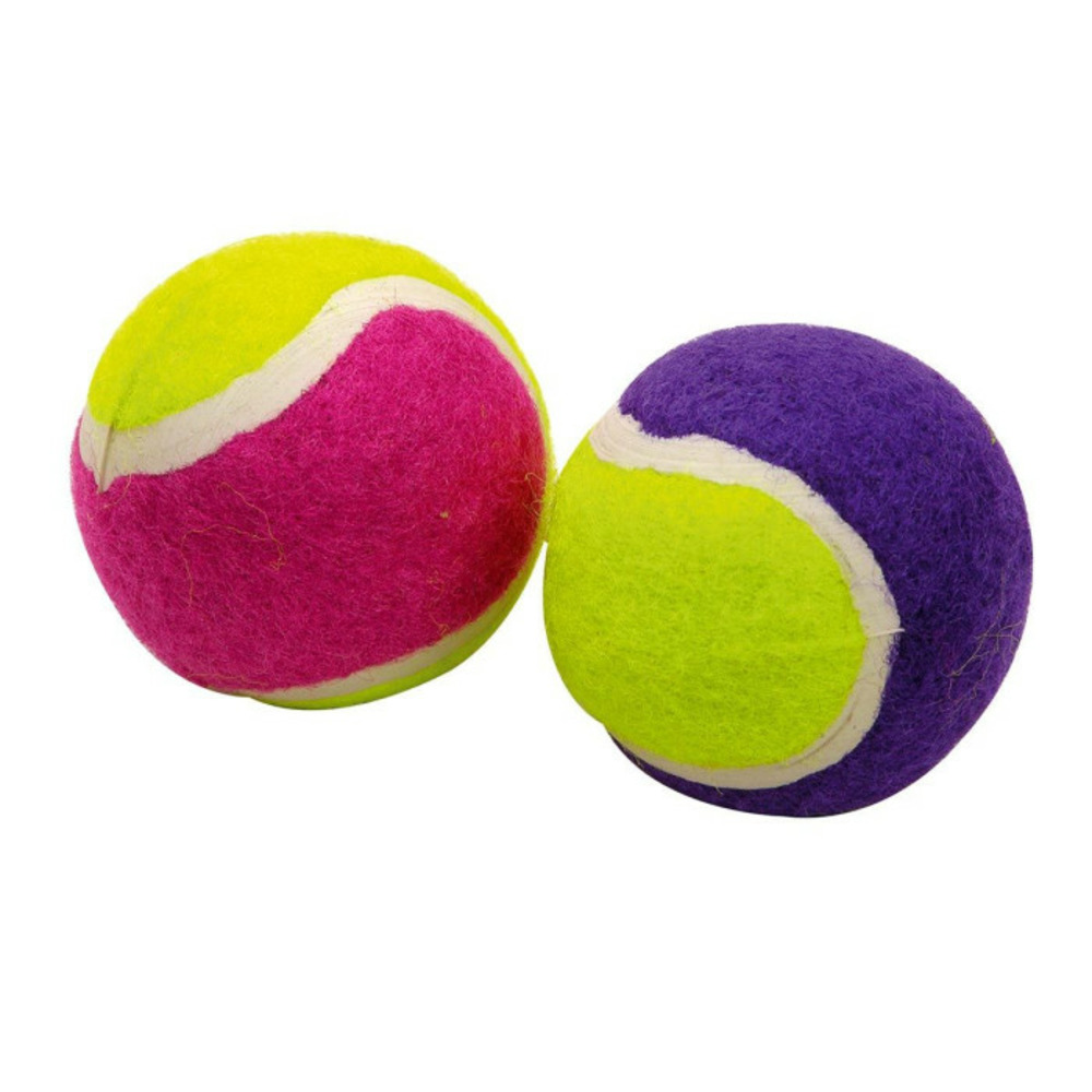Lot de 2 balles de tennis 