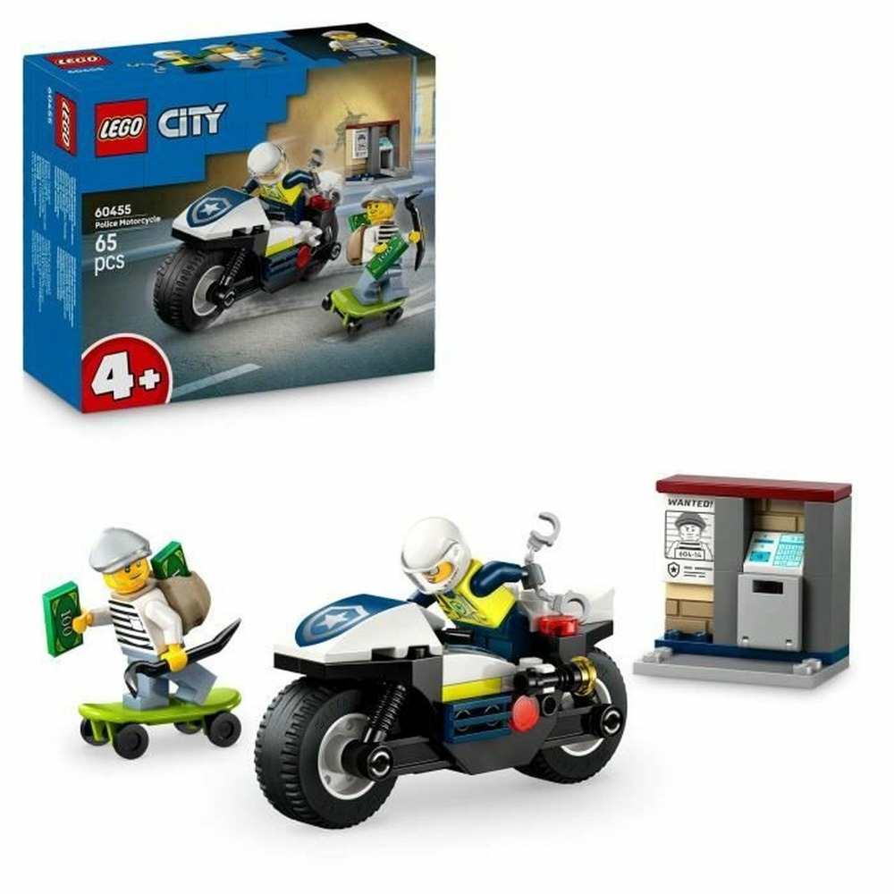 Lego city la course-poursuite en moto de police