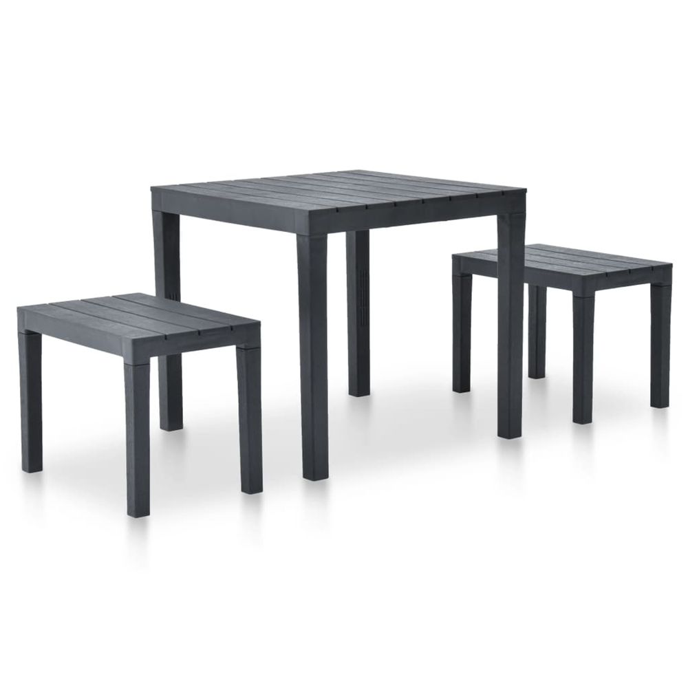 VIDAXL TABLE DE JARDIN AV 2-(916996)