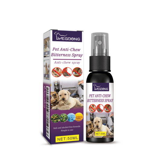 Spray amer anti - mastication pour animaux de compagnie, 50 ml - dtopbuyage