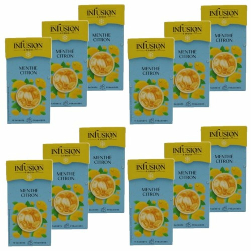 Infusion à froid menthe citron - agidra