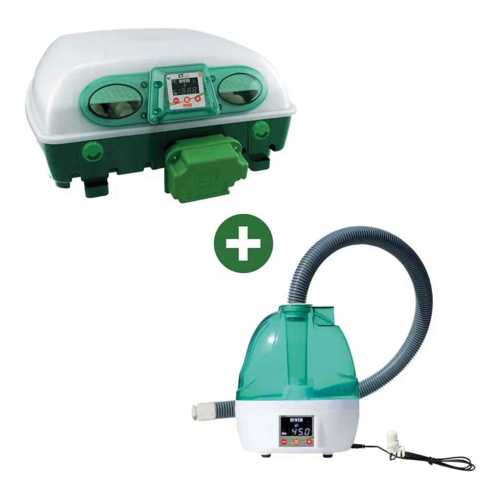 Couveuse automatique egg tech super 49 + humidificateur nebula