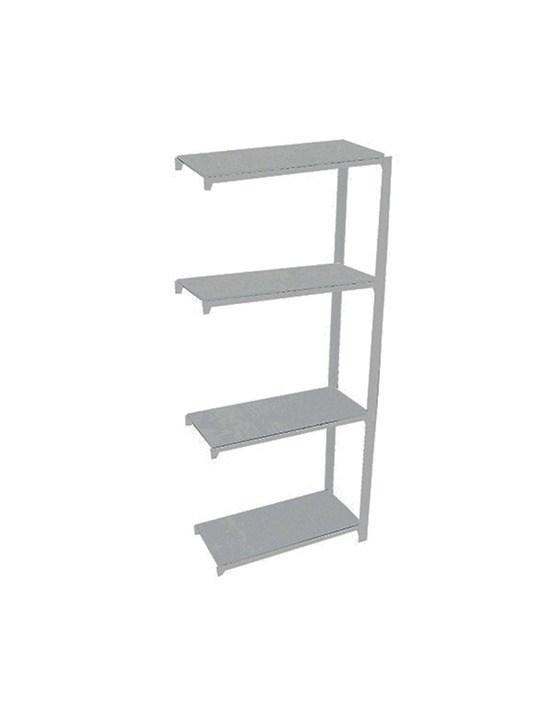 Etagère légère sans vis officlick 4/400 metal a.m. Gris/gris gris 1500x900x400 - simonrack
