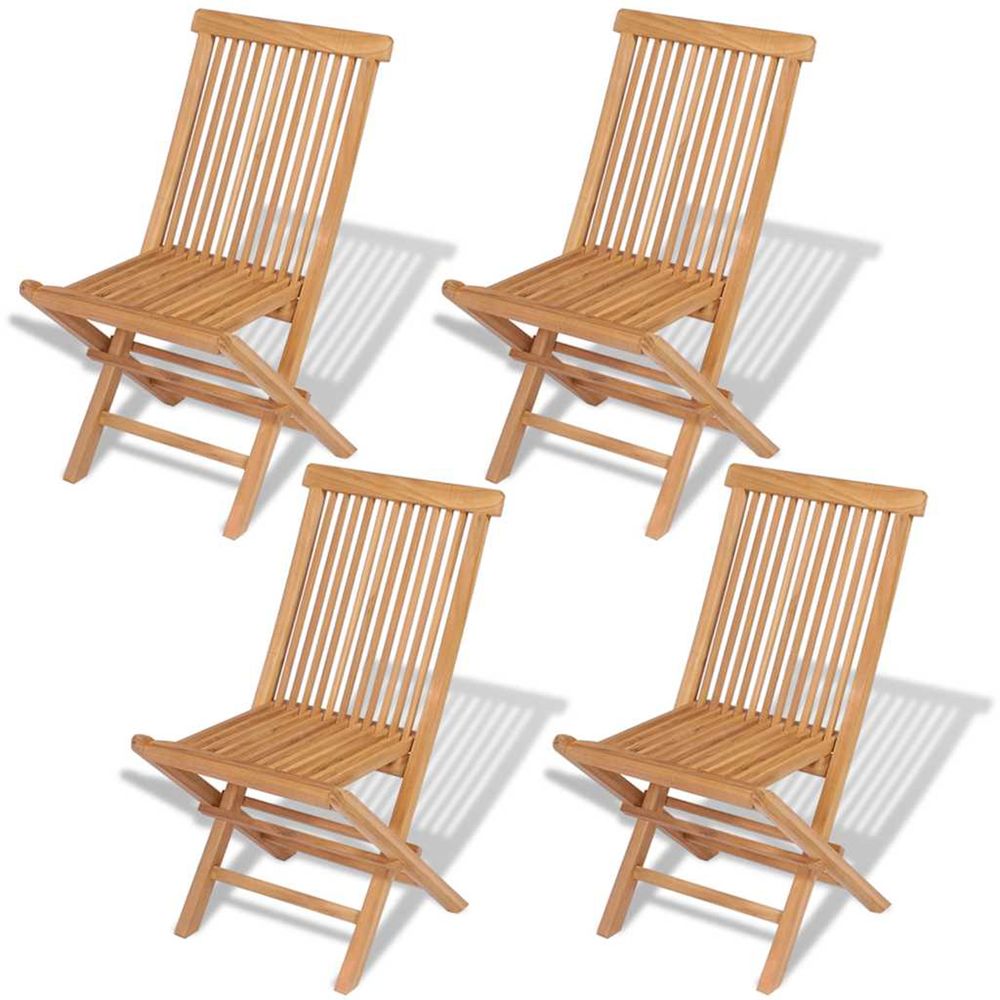 CHAISES PLIABLES DE JARDIN 4 3-(866868)