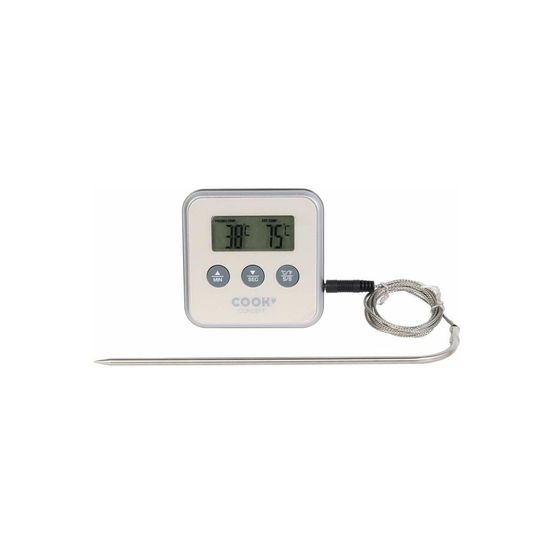 Thermomètre à sonde et minuteur électronique taupe