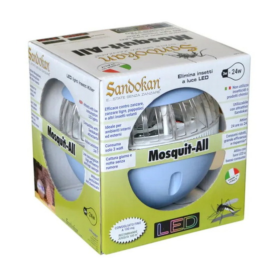 Piège moustique à usage intérieur/extérieur pour surface s.50 m2