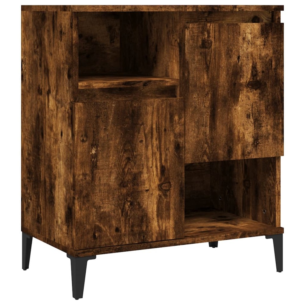 Buffet bahut commode armoire meuble de rangement organisateur cuisine salle de séjour salon 60 x 35 x 70 cm bois d'ingénierie