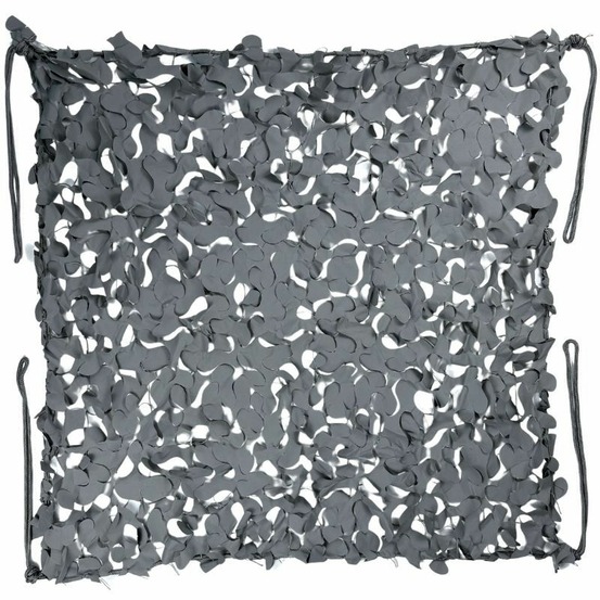 Filet de camouflage renforcé gris 2x10m