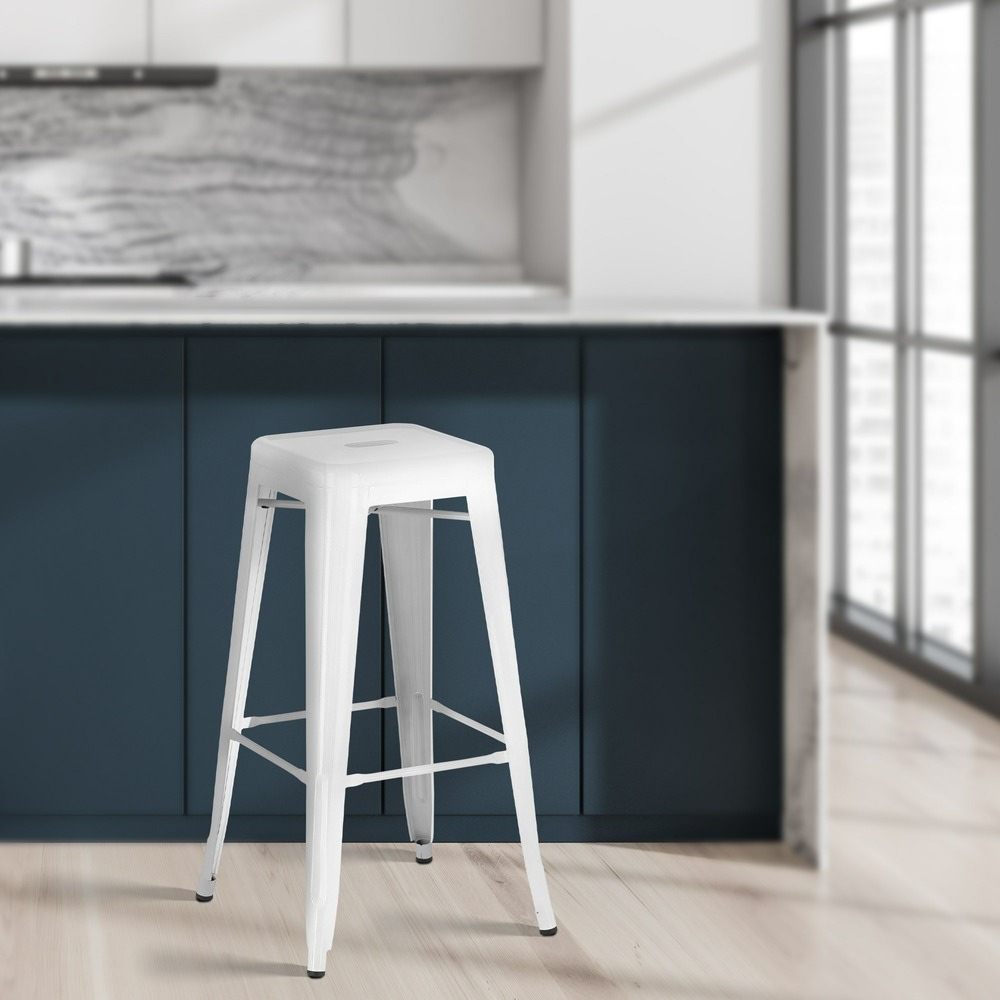 Lot de 4 tabourets de bar joshua