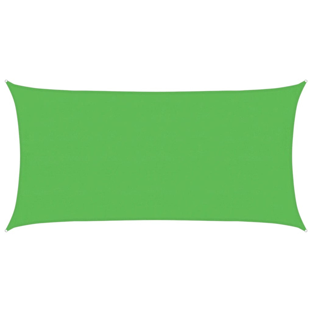 Voile d'ombrage 160 g/m² vert clair 4x7 m pehd