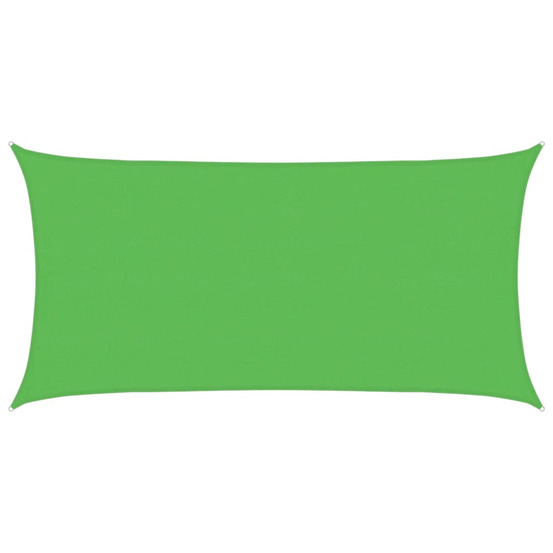Voile d'ombrage 160 g/m² vert clair 4x7 m pehd