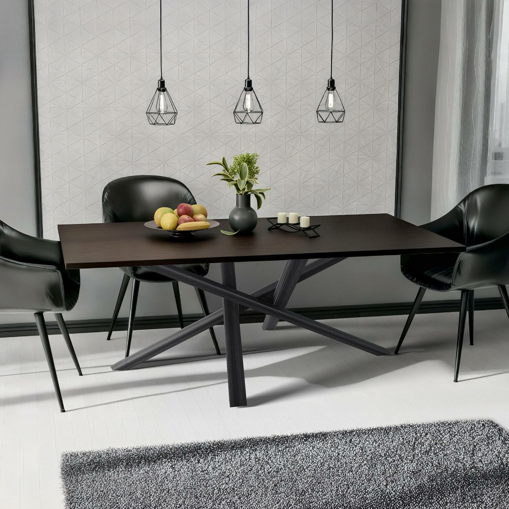 Pieds de table finney 160x80x72