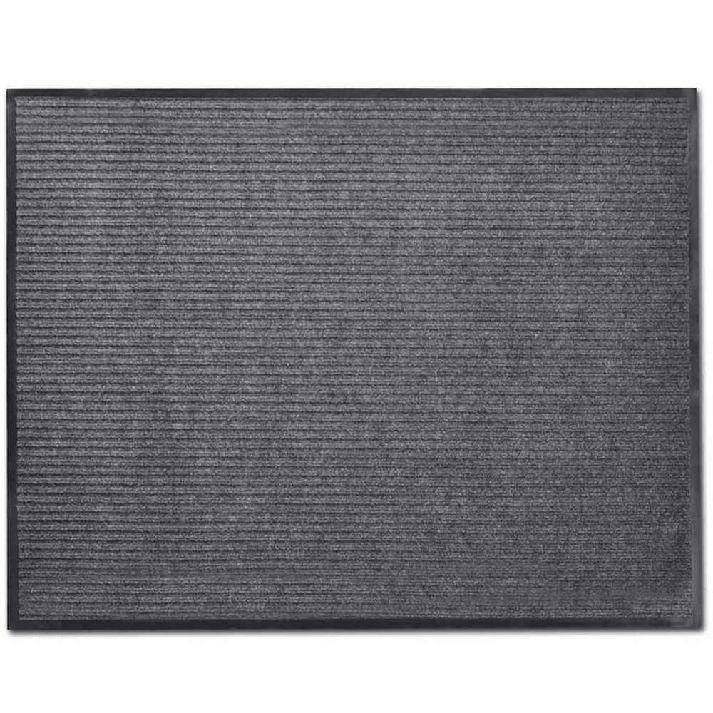Tapis d'entrée en PVC Gris 90 x 60 cm