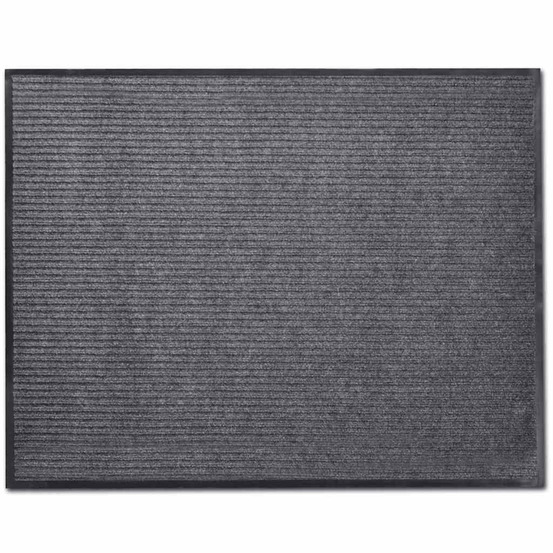 Tapis d'entrée en PVC Gris 90 x 60 cm