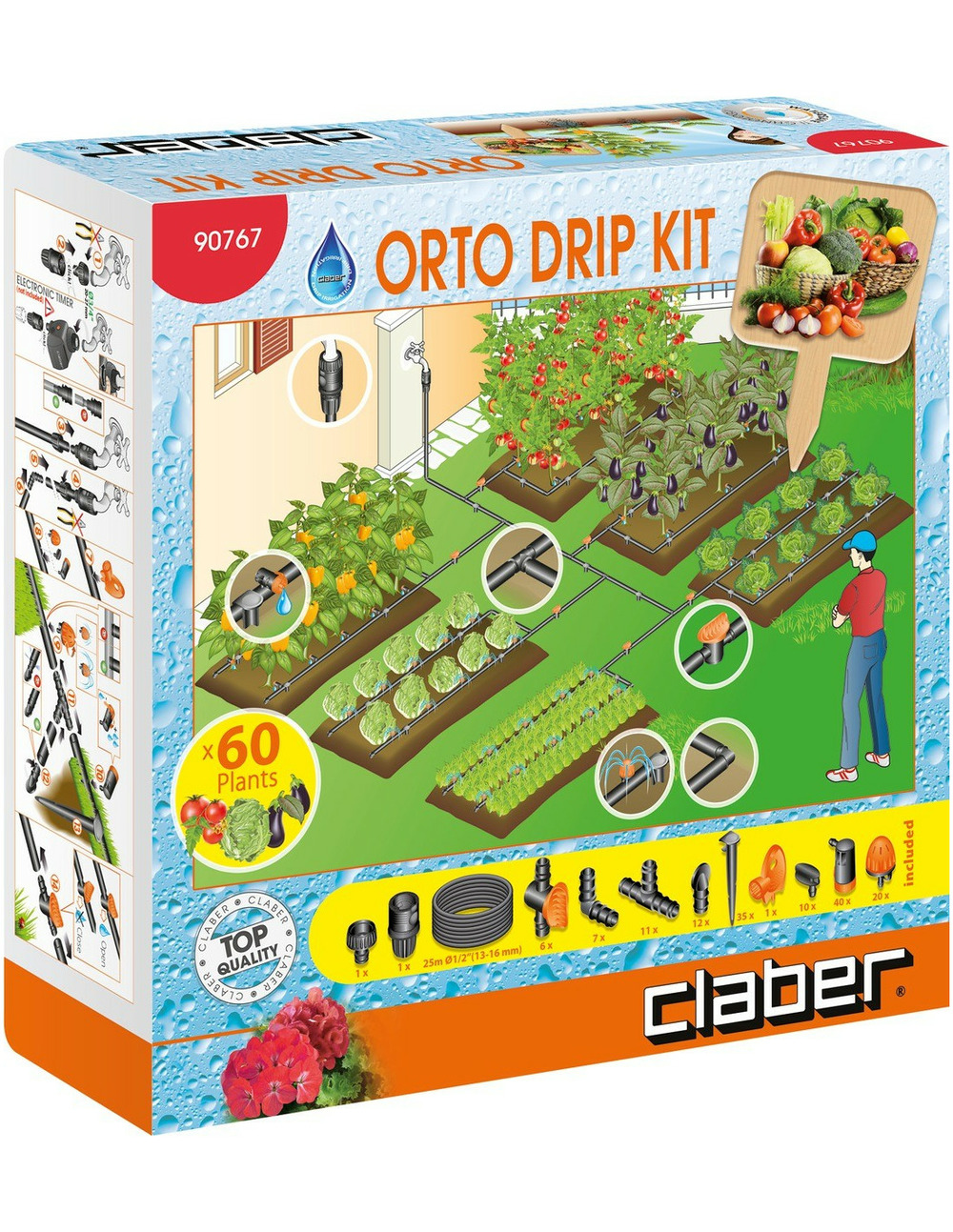 Kit goutte a goutte potager