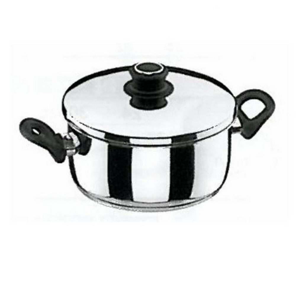 Faitout inox 26cm + couvercle - 85026