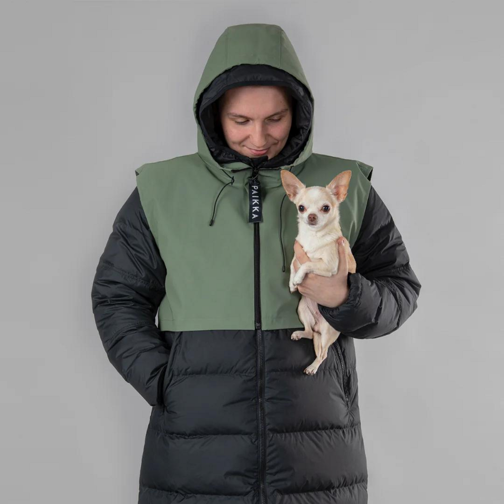 Paikka human visibility gilet vert unisex l-xl