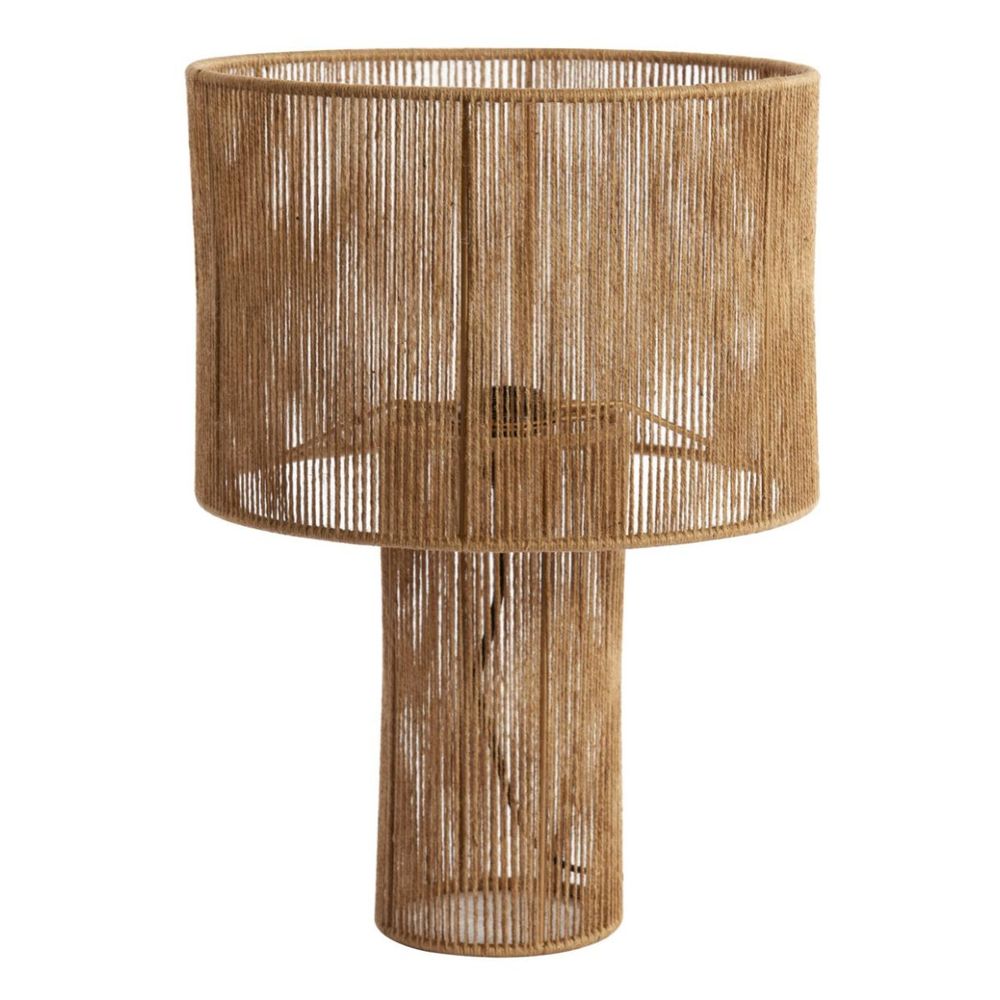 Lampe sur pied bois marron - interior's