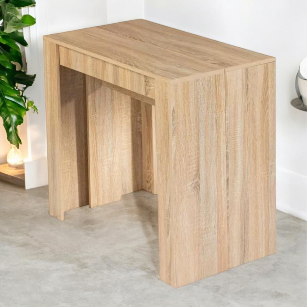 Table console extensible en bois belli - 2,35 m