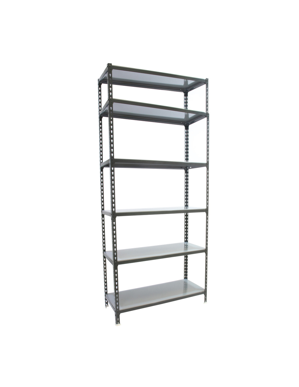 Etagère légère sans vis simonclick megaplus 6/400 2500 antracite/galva antracite 2500x1200x400 - simonrack