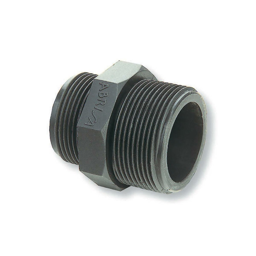 Manchon fileté reduit male male en pehd - ø a: 3'' | ø b: 2''1/2