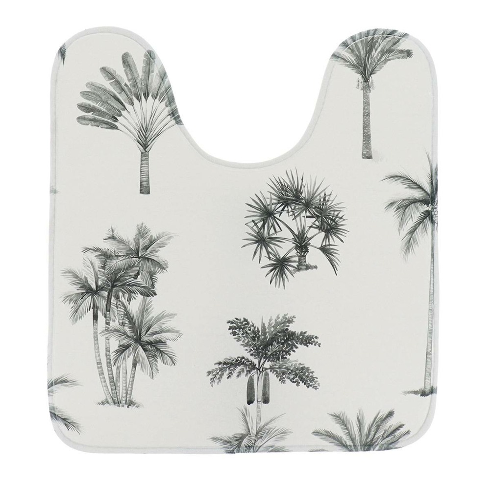 Tapis contour wc microfibre imprime 45x50 cm - arizona dream