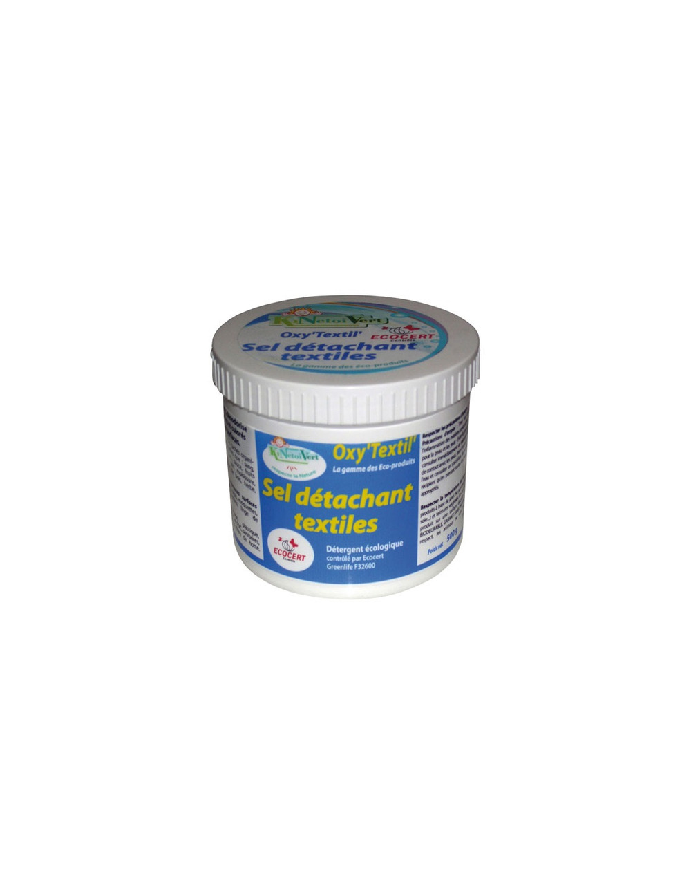 Détachant textile sel oxytextil 500g - kinetoitou