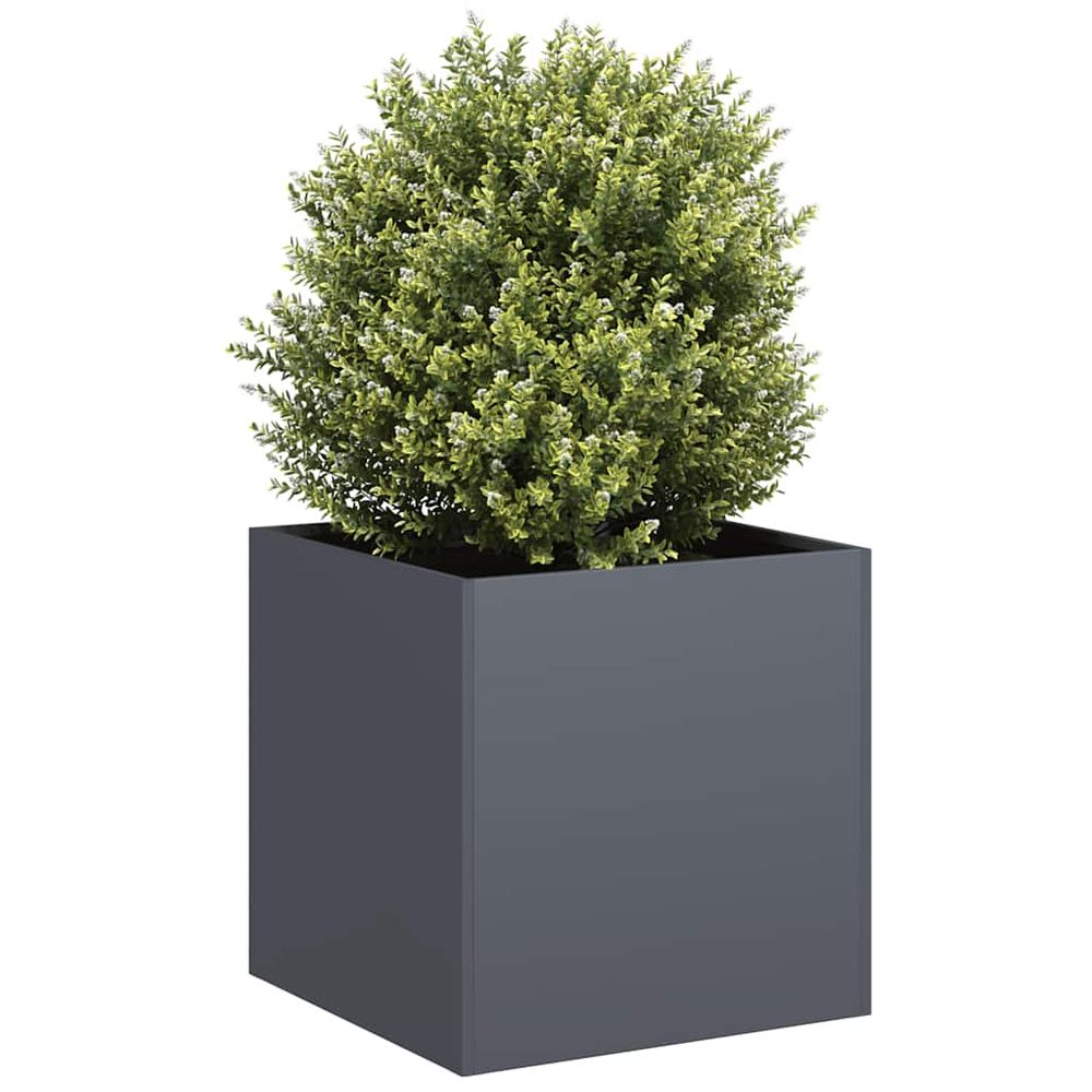 Carré potager acier laminé à froid jardin terrasse anthracite 40cm