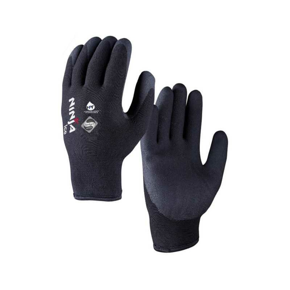 Gants de protection froid ninja ice enduit hpt noir t11 ni00 singer ni00 t11