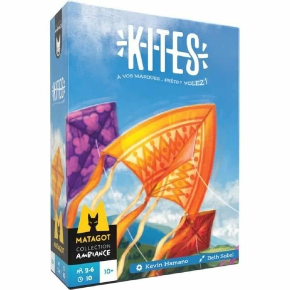 Kites - asmodee - jeu de cerfs-volants - jeu de carte coopératif