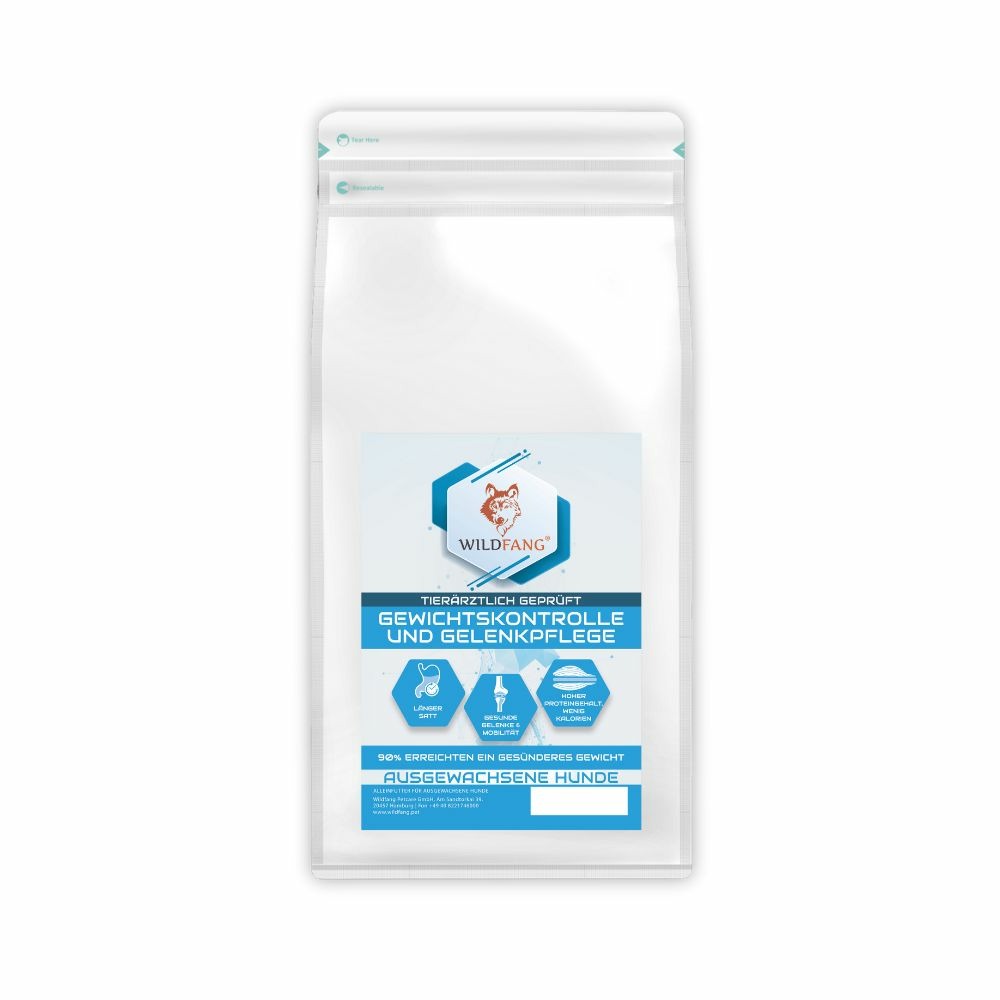 Wildfang - croquettes vetline aux peptides pour chiens - contrôle du poids et soin des articulations