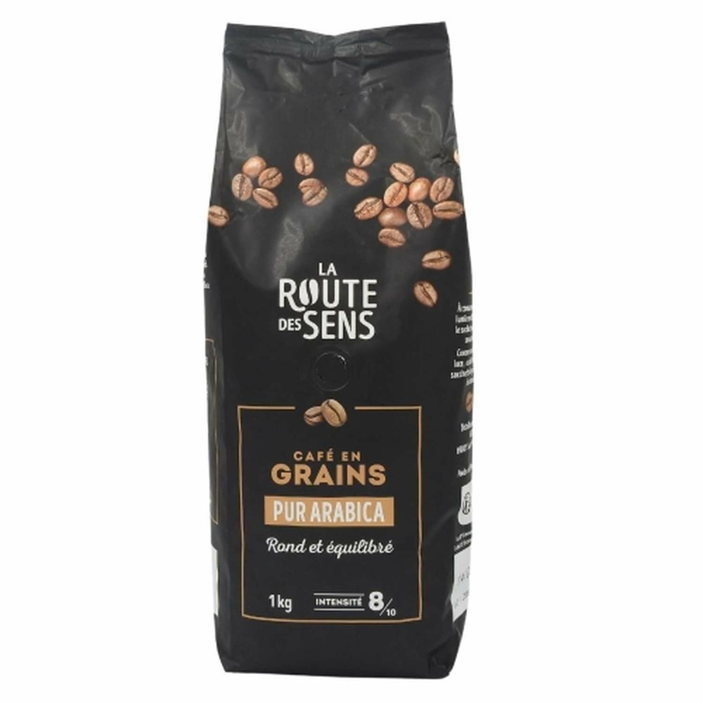 Café en grains 100% arabica - la route des sens