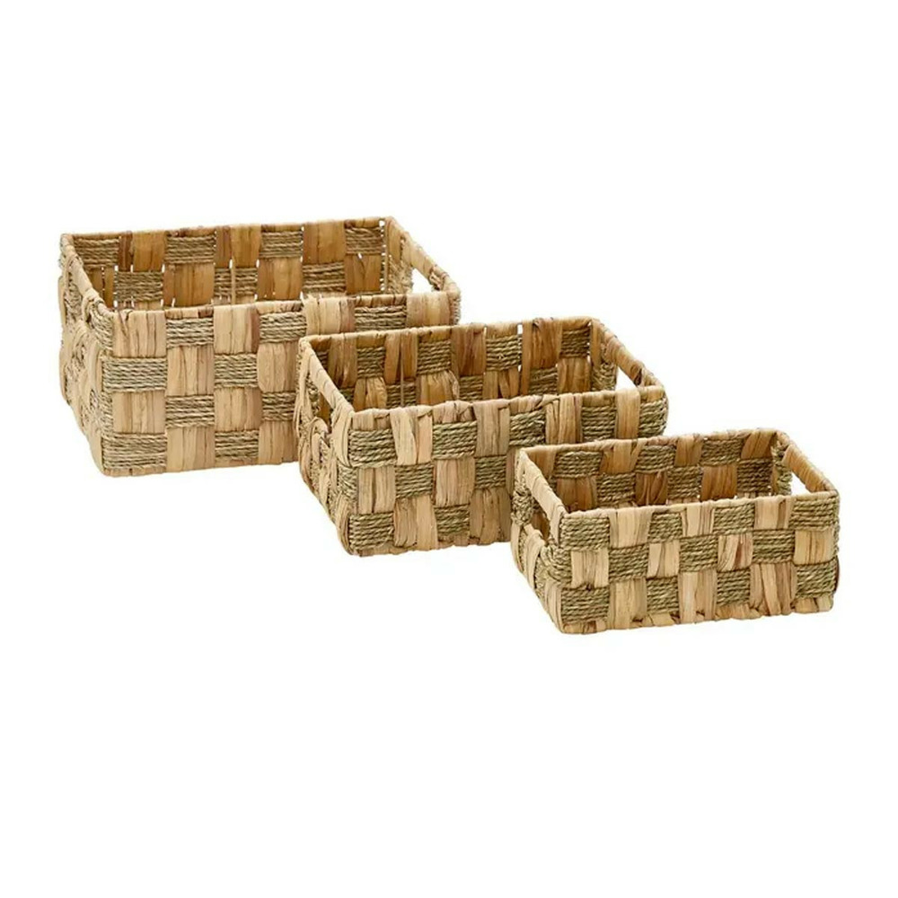 Lot de 3 paniers de rangement 
