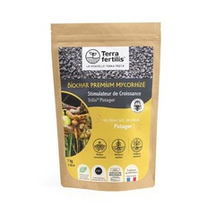 Fertilisant potager mycorhizé à base de biochar - pour des légumes sains et des