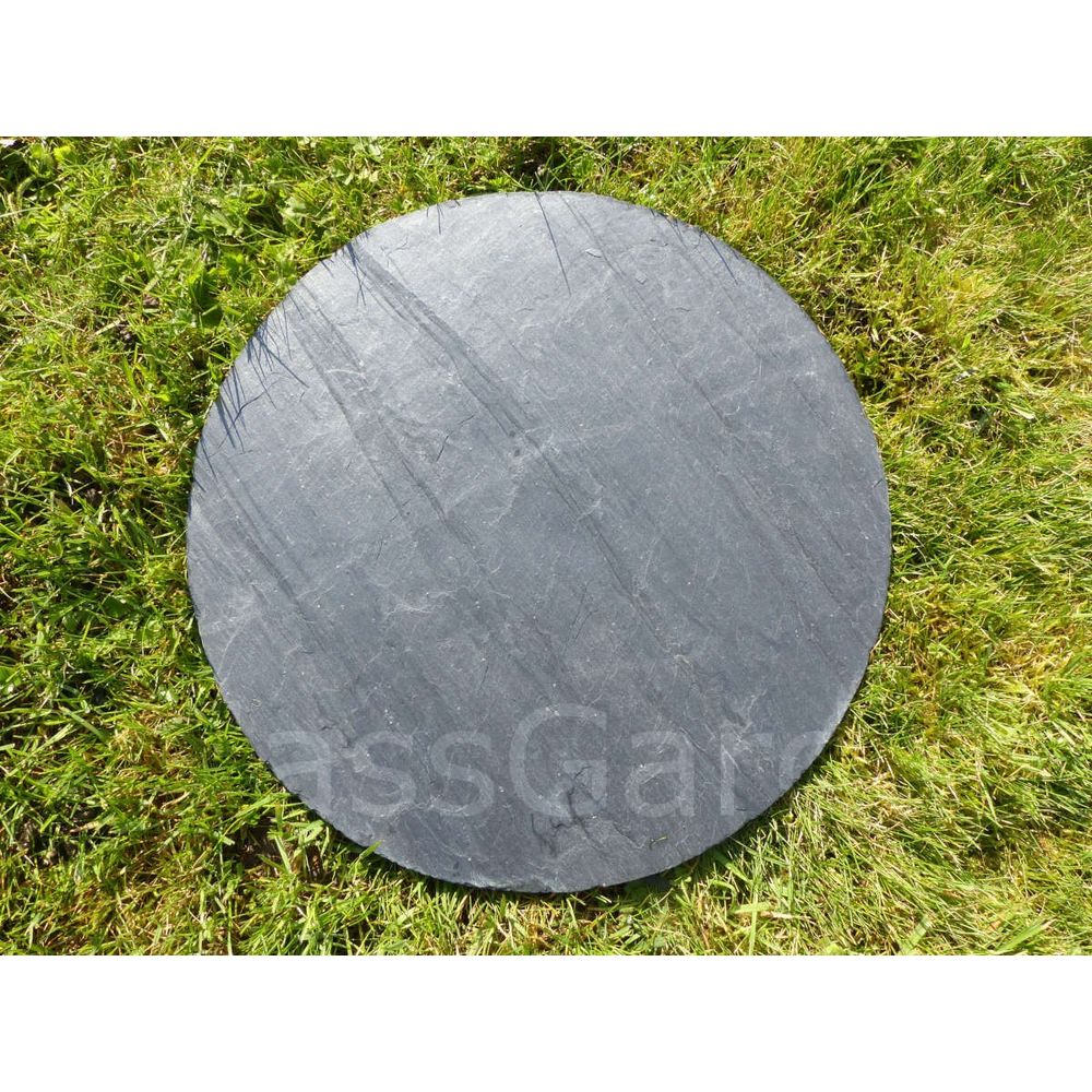 Pas japonais ardoise rond 40 cm