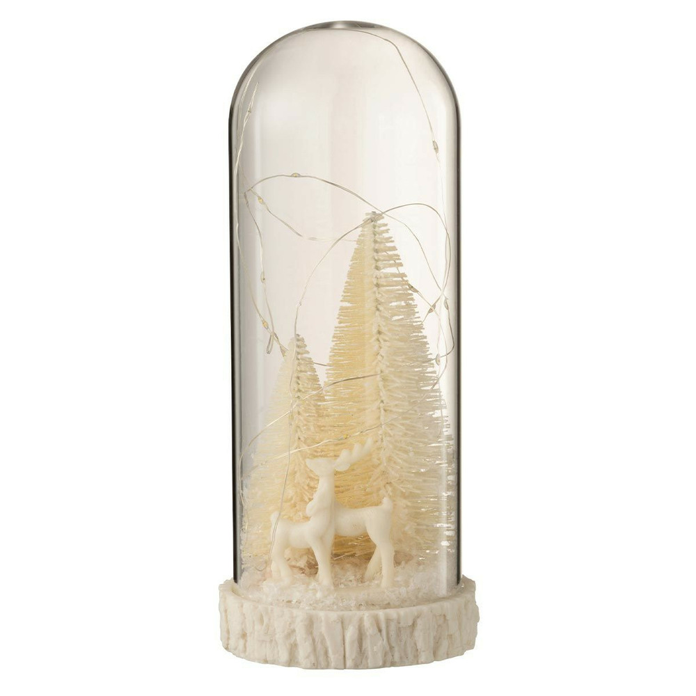 Cloche déco led en verre 