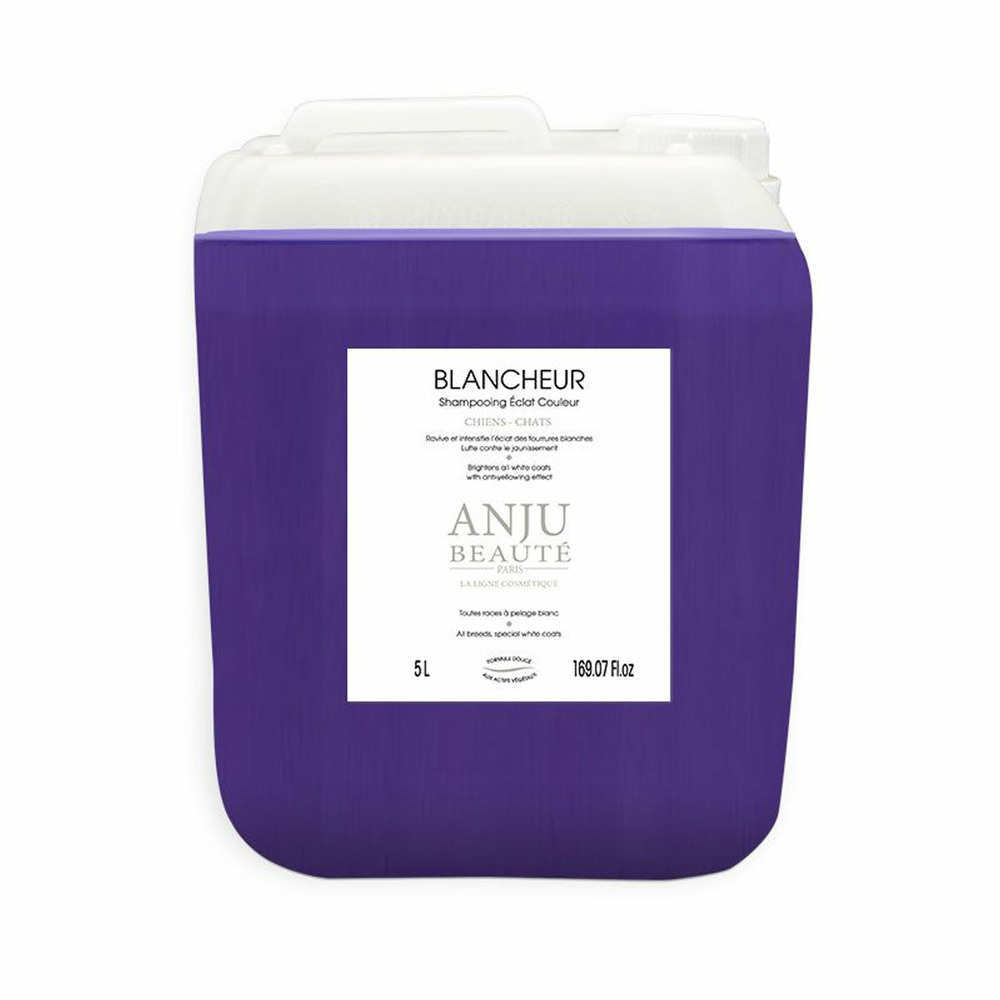 Shampooing eclat blancheur anju beauté : 5 litres