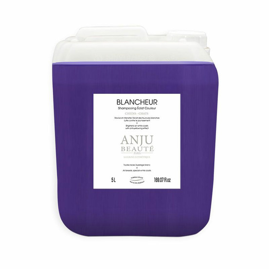 Shampooing eclat blancheur anju beauté : 5 litres