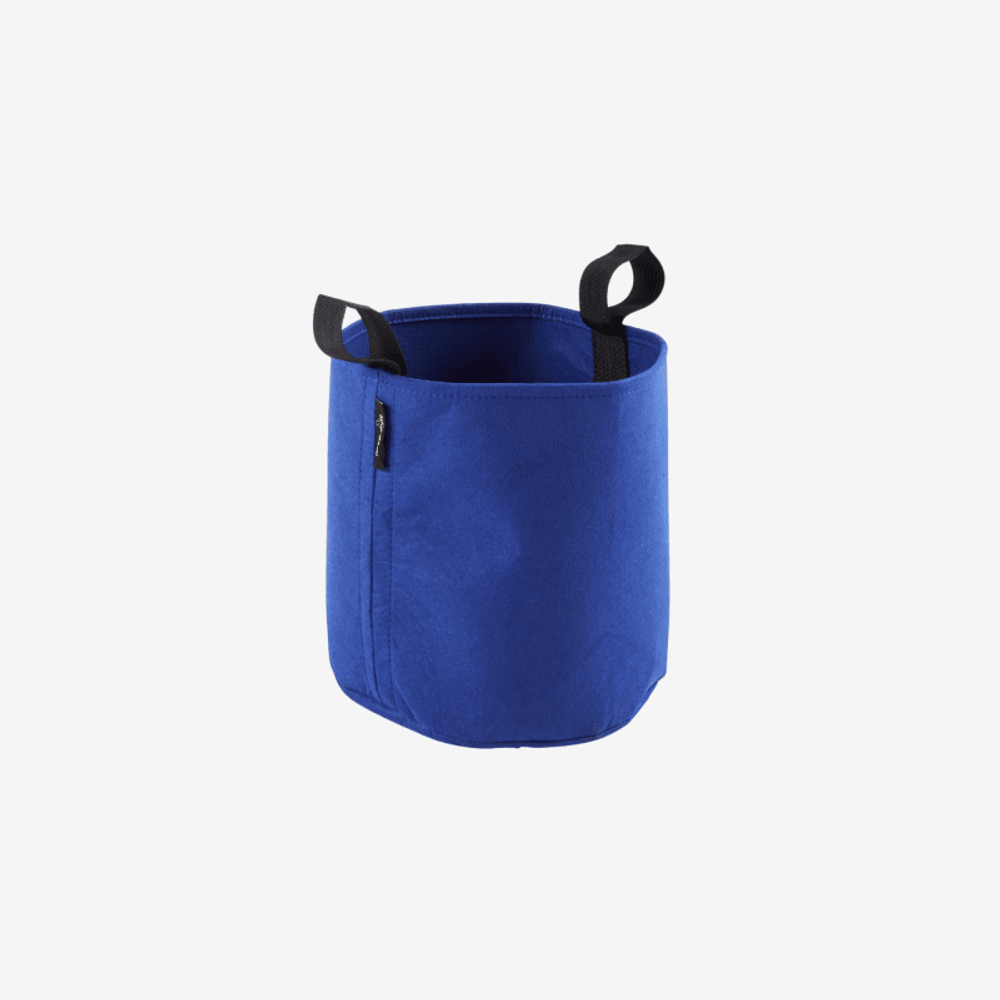 Sac plantation feutre géotextile 25 cm 12,3 l bleu cerland
